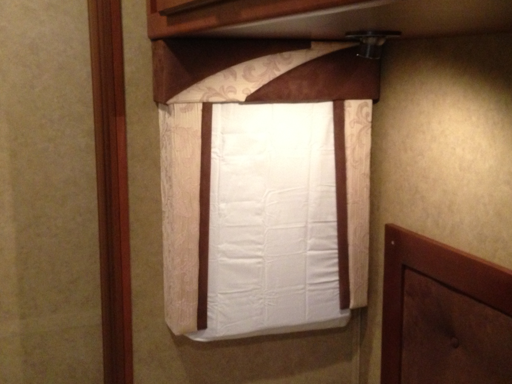 Using Blankets for RV Curtains